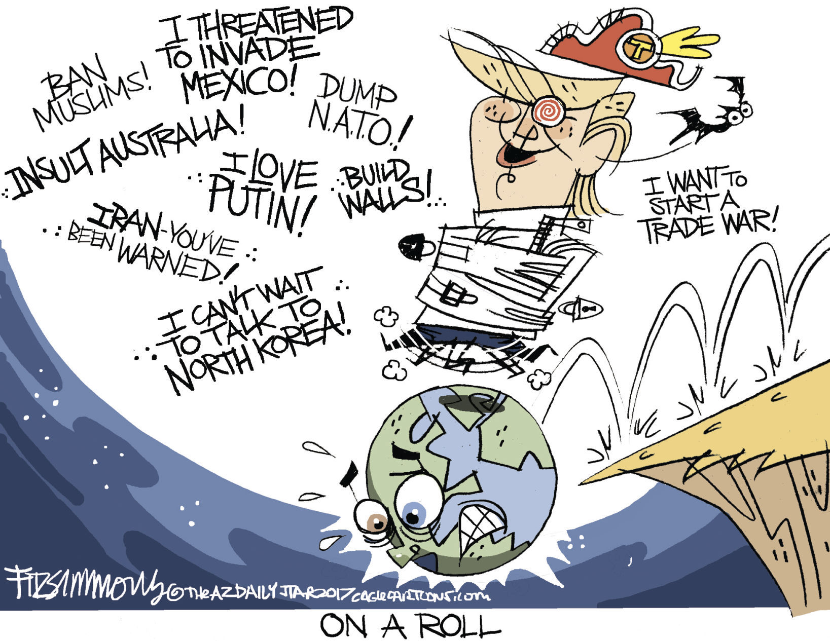 Daily Fitz Cartoon: Foreign Affairs Expert